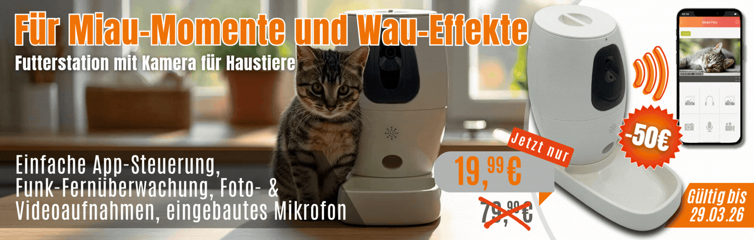 Smart Pet Feeder Angebot